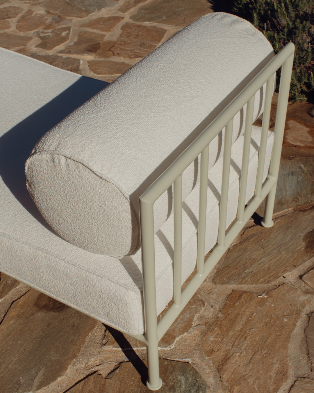 Outdoor Gloss Rowe Single Sun Lounge