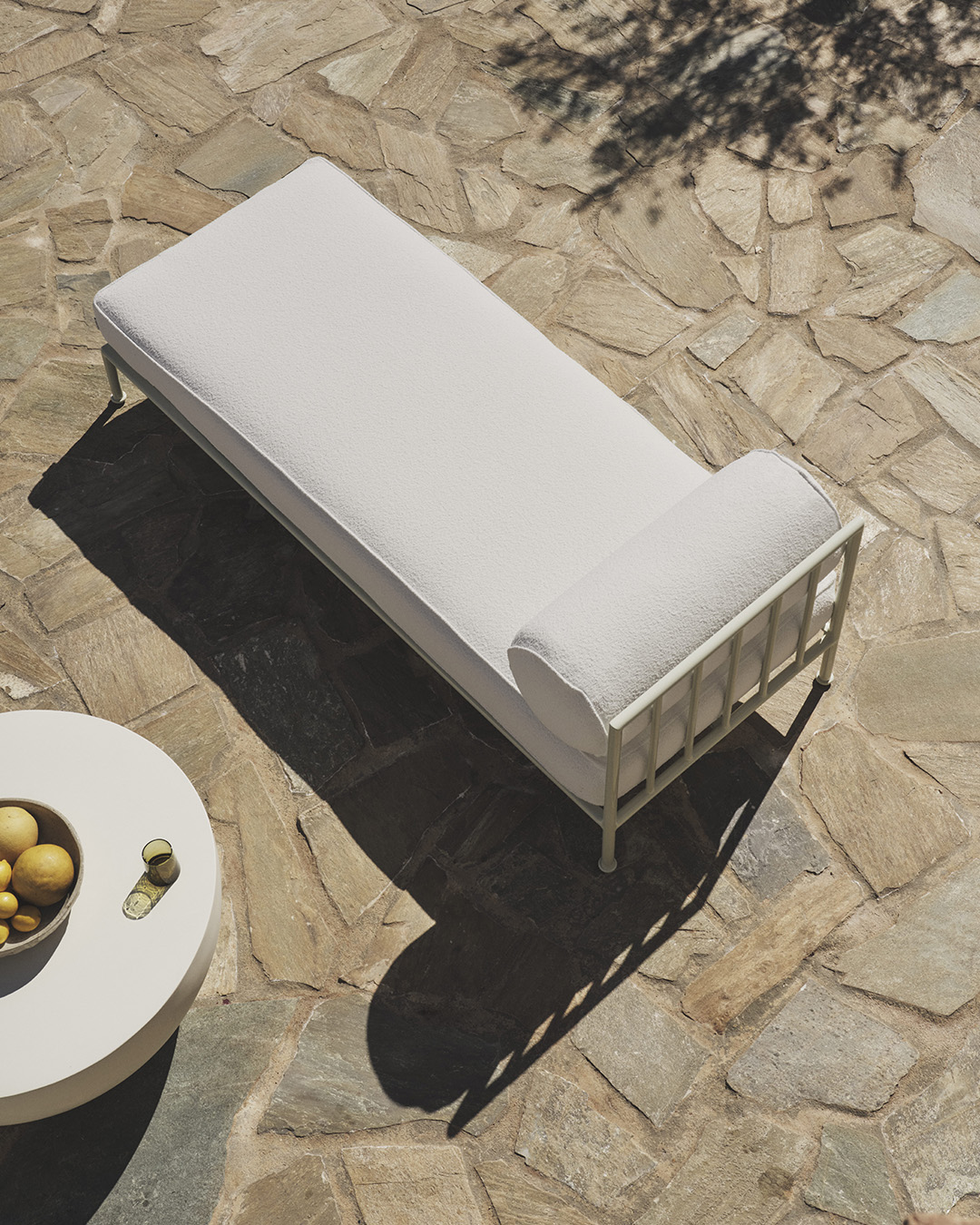 Outdoor Gloss Rowe Single Sun Lounge