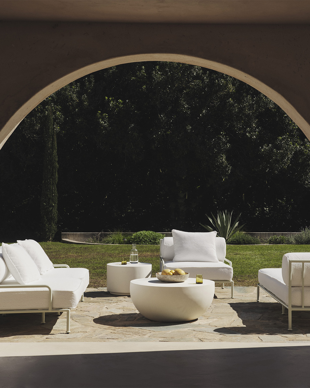 Outdoor Gloss Rowe Single Sun Lounge
