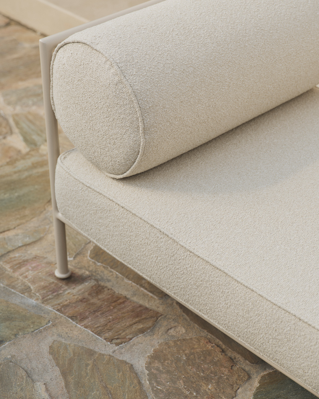 Outdoor Gloss Rowe Single Sun Lounge