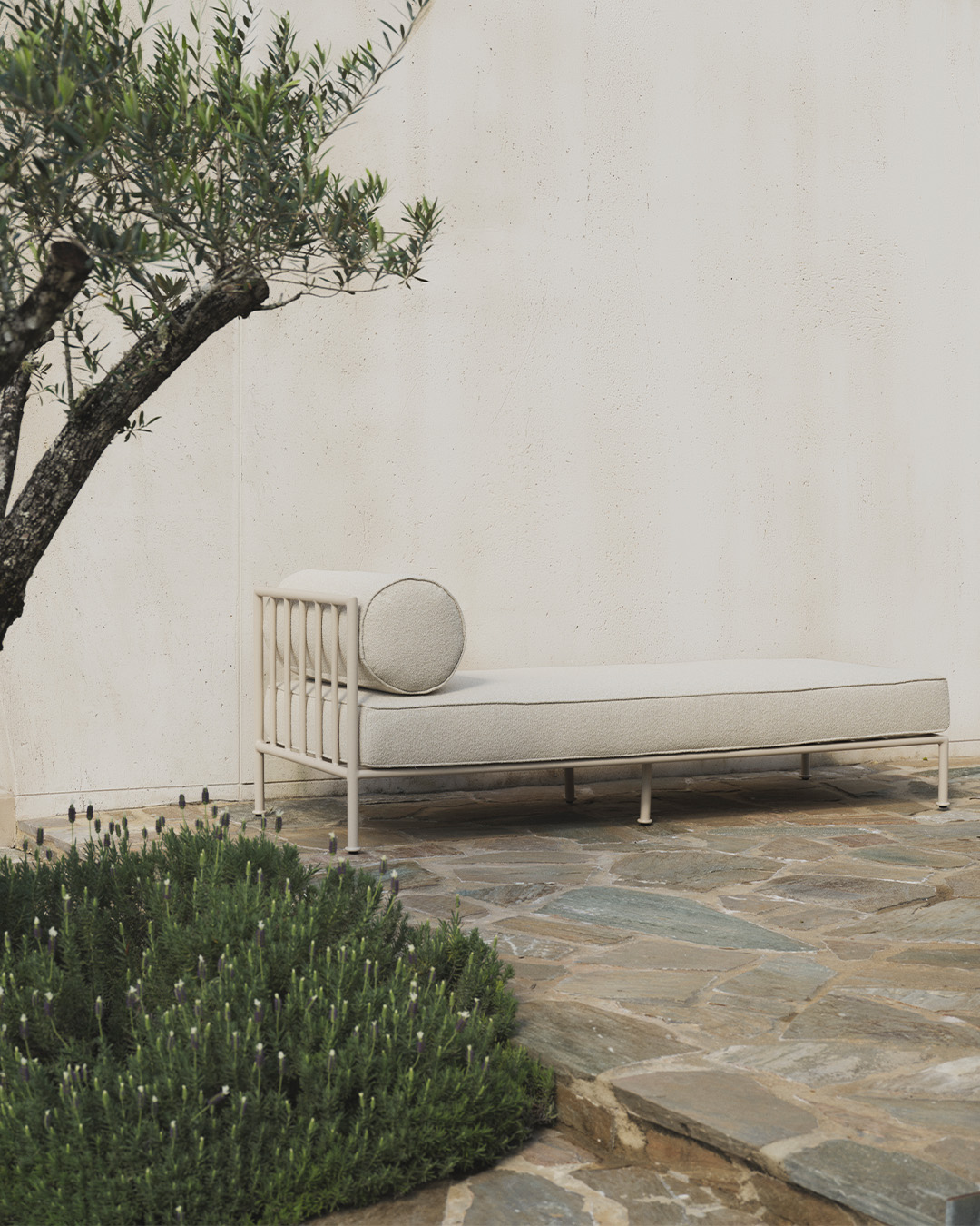 Outdoor Gloss Rowe Single Sun Lounge