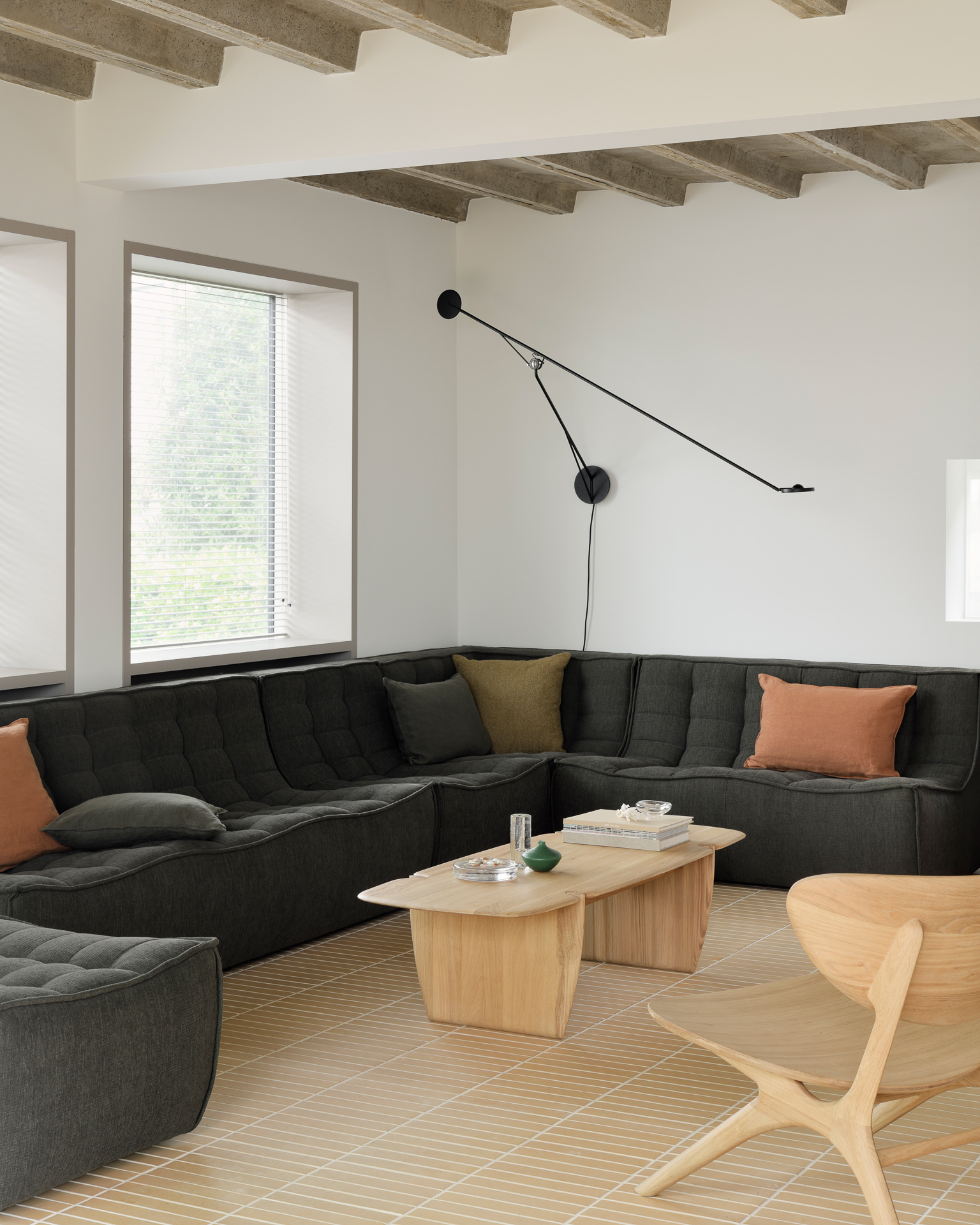 Ethnicraft Oak Eye Lounge Chair