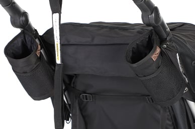 2 bottle holders included