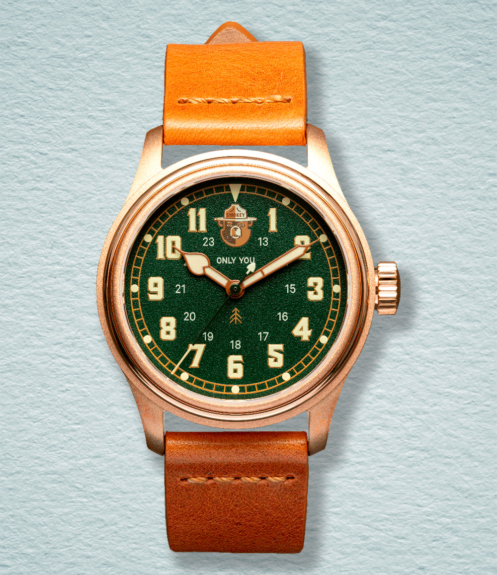 VERO Smokey Bear 80th Edition Forest Green Watch