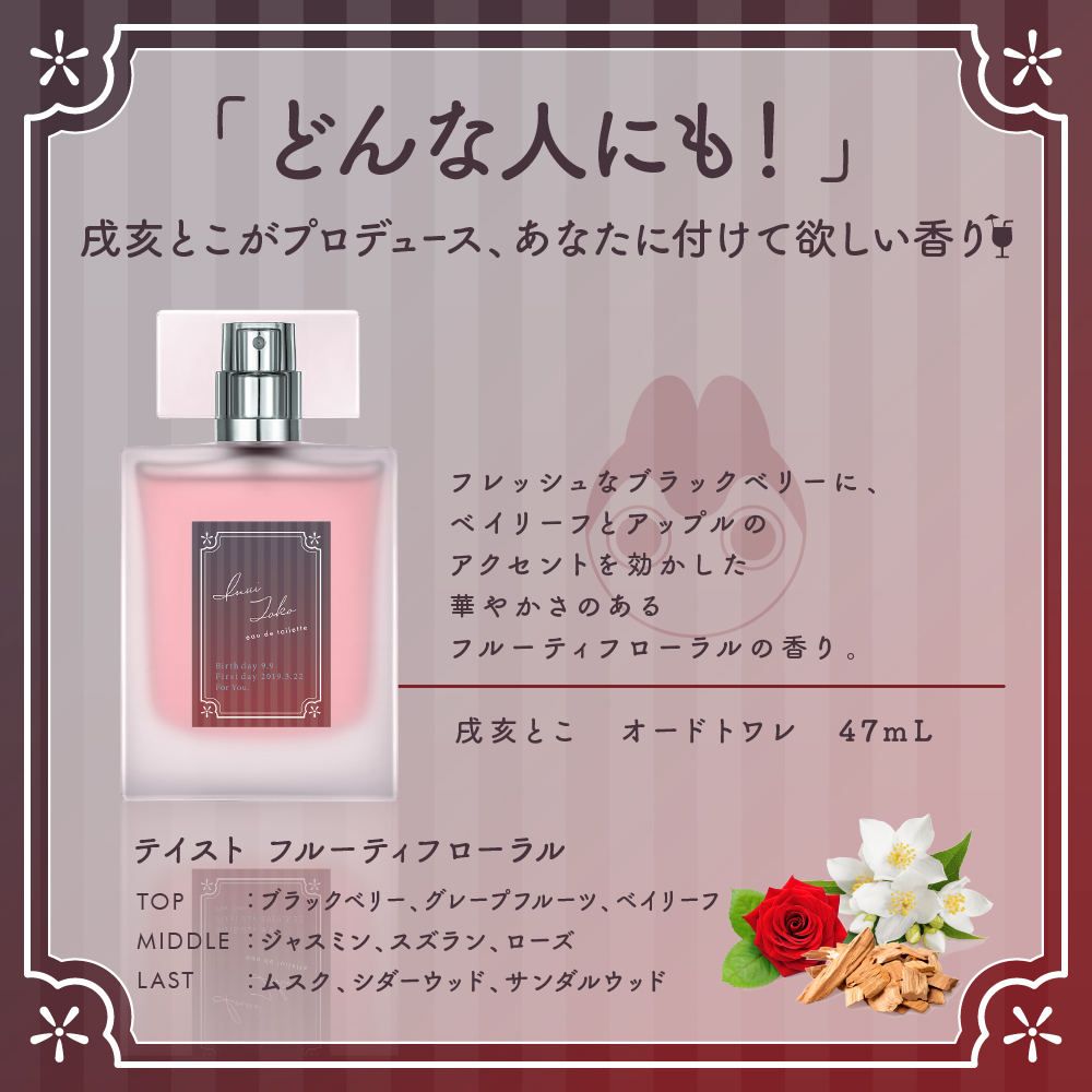 シェリン・バーガンディ にじさんじ 香水 フレグランス - 香水(ユニ 