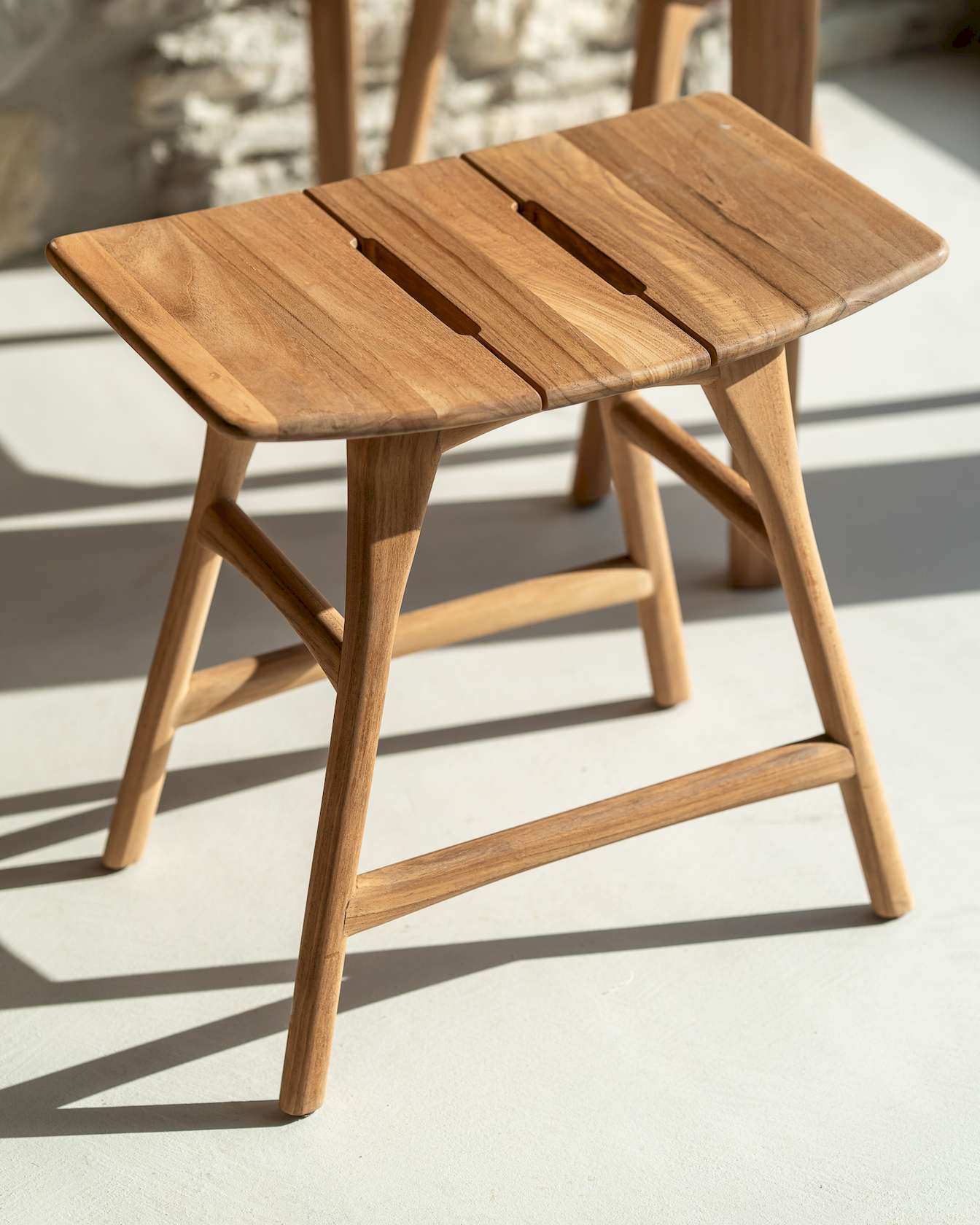 Ethnicraft Teak Osso Outdoor Stool