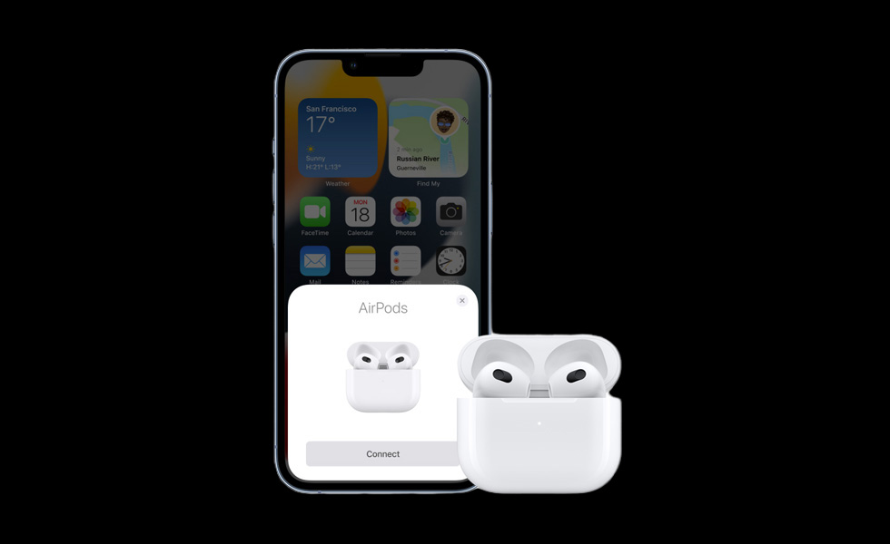 Apple AirPods 藍芽耳機 (第三代) 配備充電盒Apple AirPods (3rd generation) with Charging Case