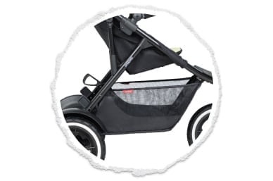 so much storage space for up to 10kg / 22lbs!