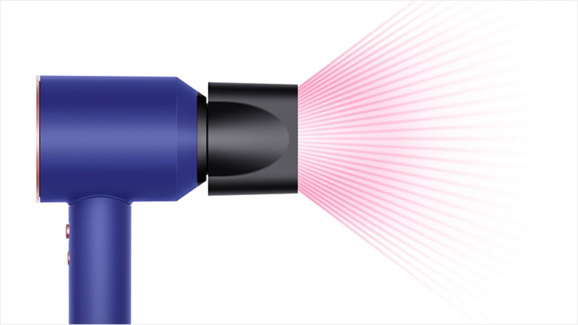 戴森 Dyson Supersonic™ HD08 風筒 長春花藍配玫瑰金Dyson HD08 Supersonic™ hair dryer limited edition Vinca blue/Rosé