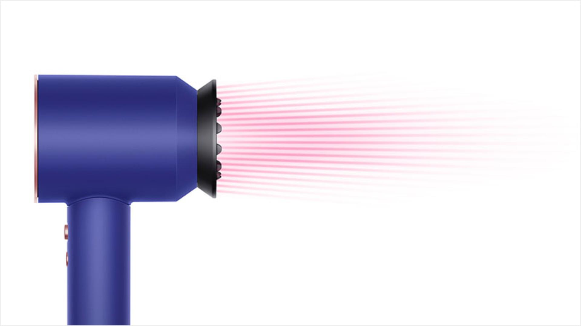 戴森 Dyson Supersonic™ HD08 風筒 長春花藍配玫瑰金Dyson HD08 Supersonic™ hair dryer limited edition Vinca blue/Rosé