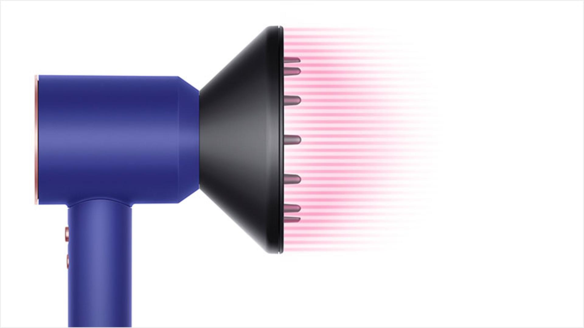 戴森 Dyson Supersonic™ HD08 風筒 長春花藍配玫瑰金Dyson HD08 Supersonic™ hair dryer limited edition Vinca blue/Rosé