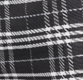 Woven Check Swim Short - Black/White Check