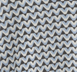 Oversized Silk Short Sleeve Shirt - Chocolate/Powder Blue V Monogram