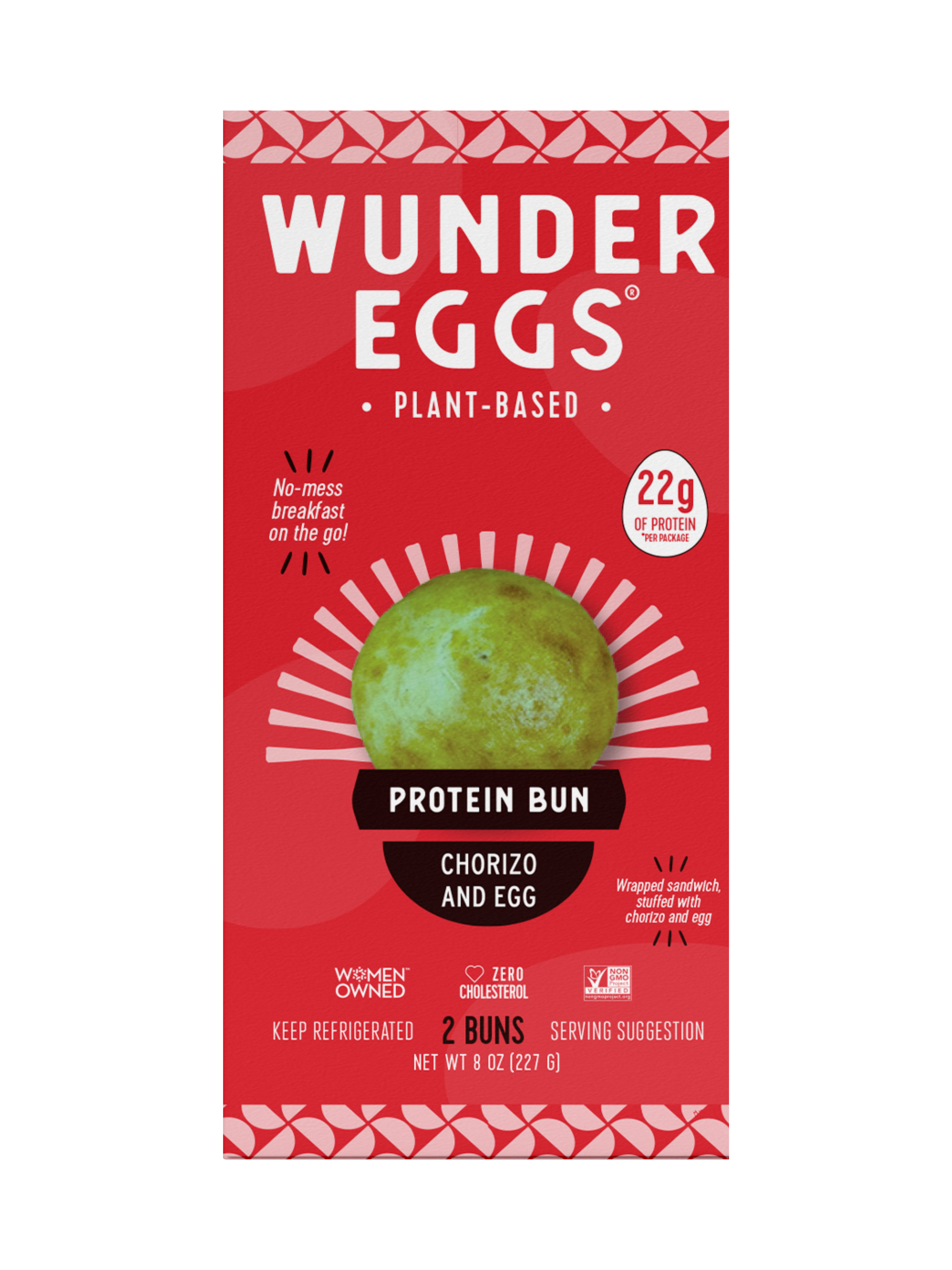 WunderEggs Chorizo & Egg Protein Buns