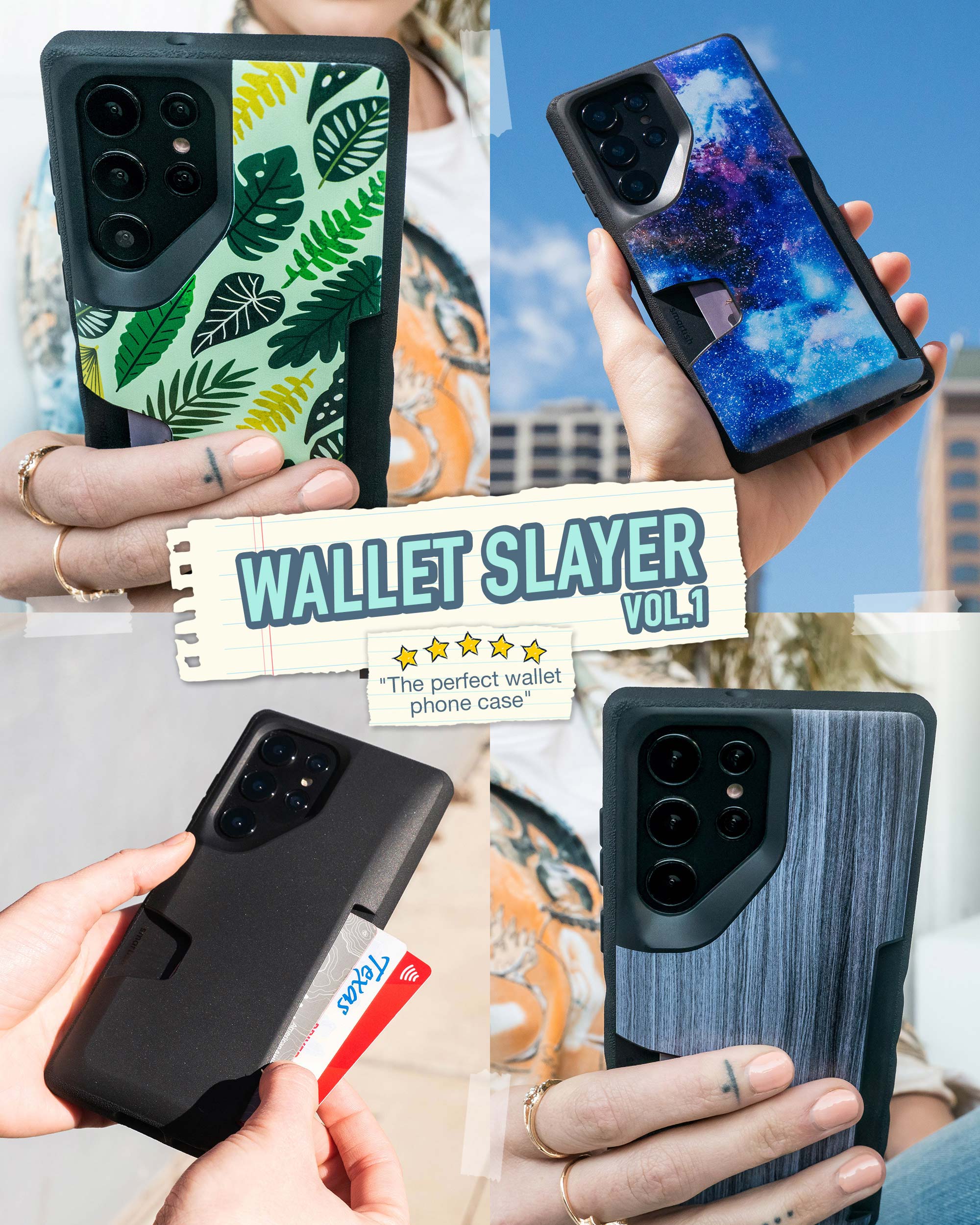  Smartish iPhone 13 Wallet Case - Wallet Slayer Vol. 1