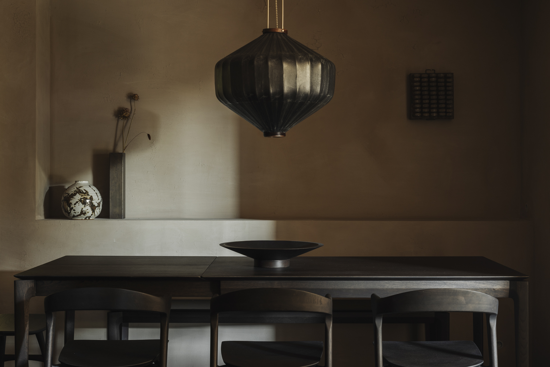 Ethnicraft Mahogany Satellite Bowl