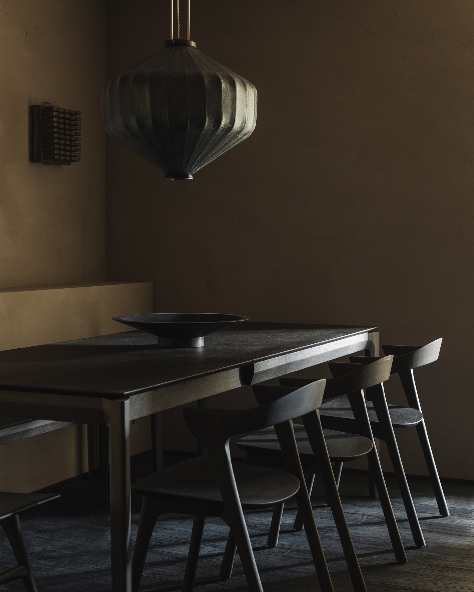 Ethnicraft Mahogany Satellite Bowl