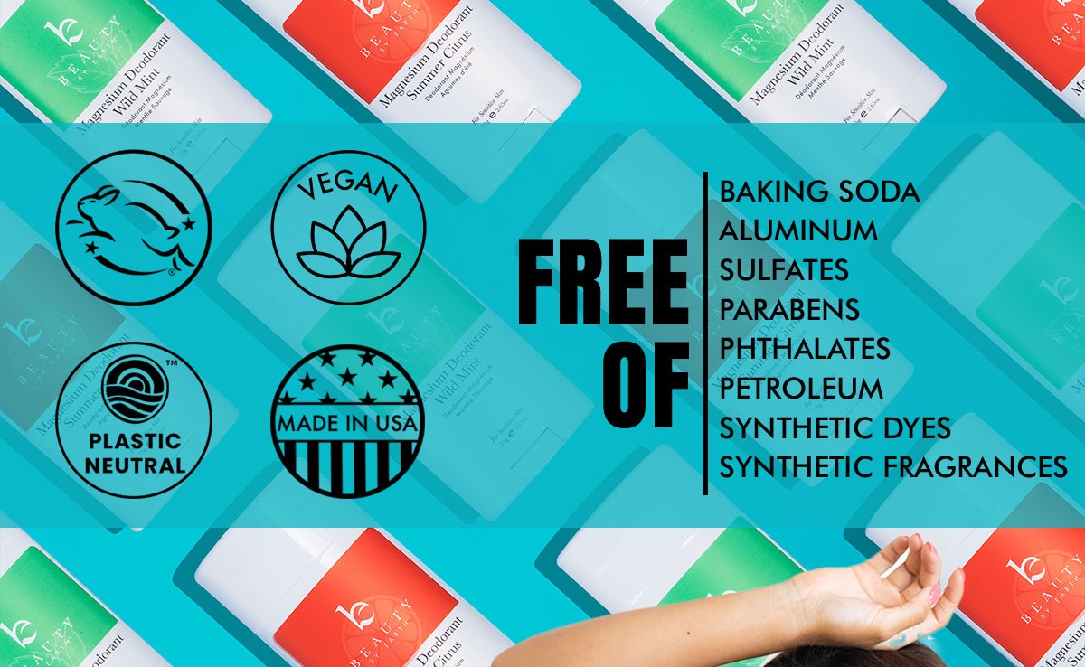 Magnesium Deodorant - Free of Aluminum 