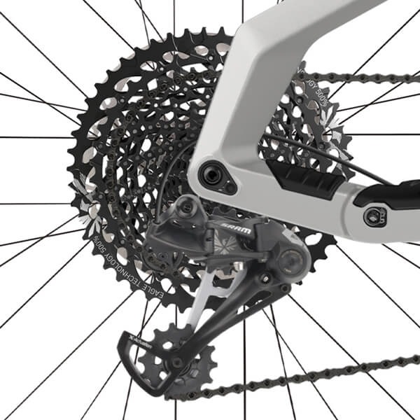 Haibike AllMtn 6 Brakes & Gears