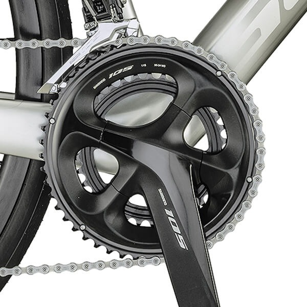 Scott Addict eRide 20 Electric Bike Shimano 105 Chainset
