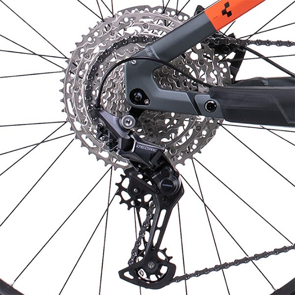 Cube Stereo 120 Pro Shimano Deore Brakes & Gears