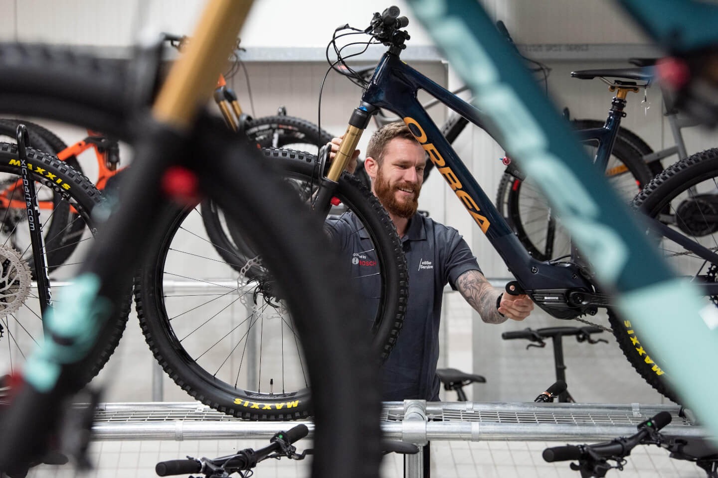 Haibike HardSeven 5 2022 Bosch Purion Display