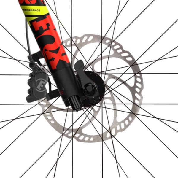 Haibike AllMtn 7 2022 Front Through Axle