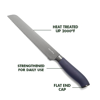 Pampered Chef Coated Chef's Knife
