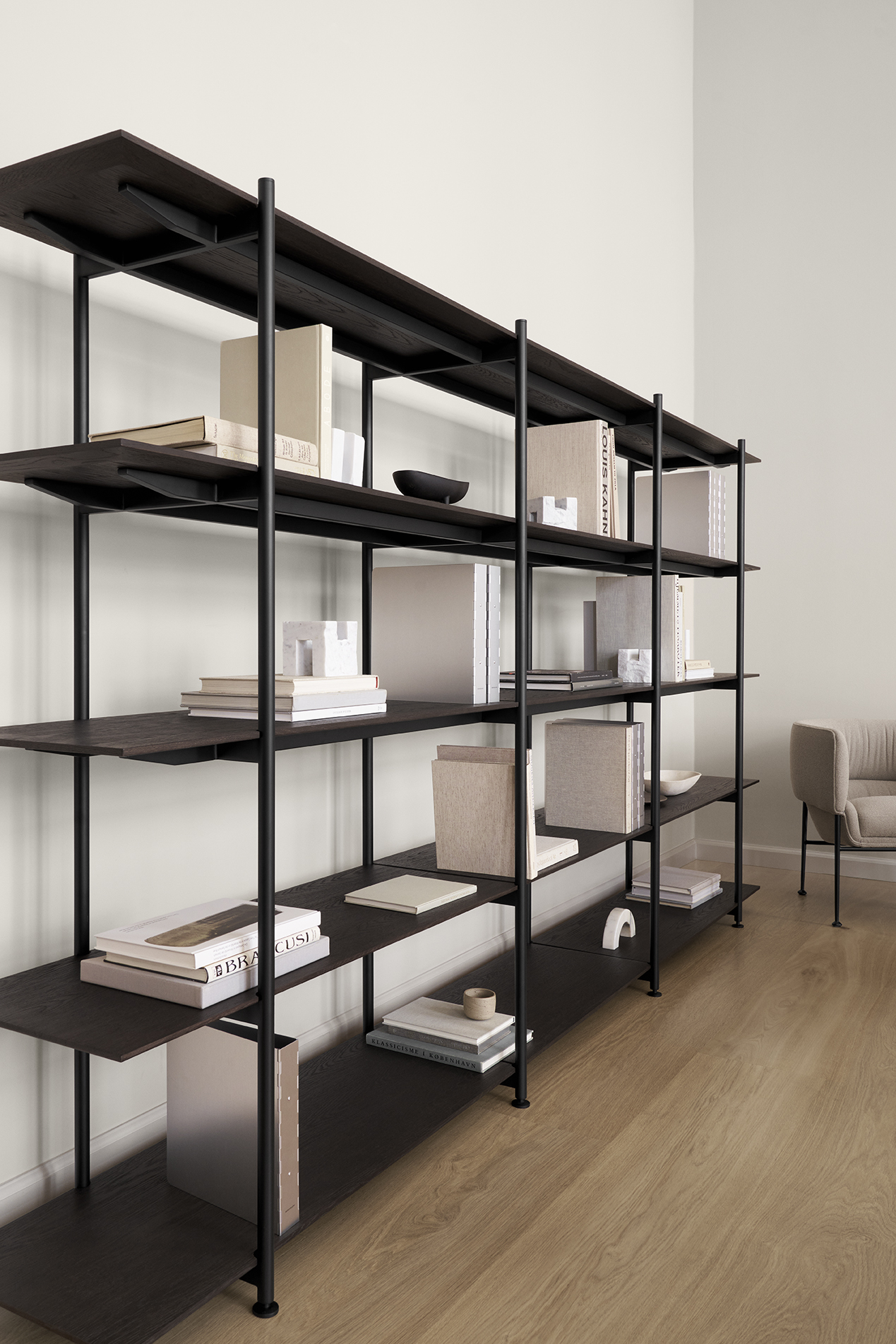 Formal Shelving Configuration 12