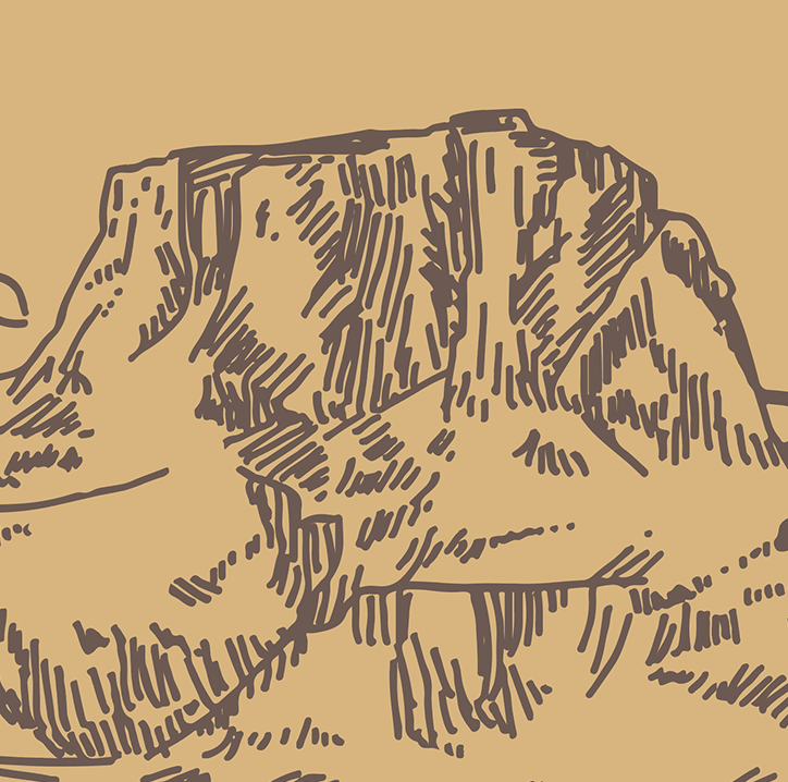 Zion Puff Print Pocket Tee