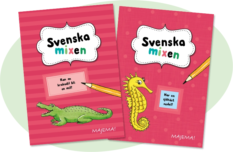 Svenska mixen sjöhäst och krokodil, åk 2