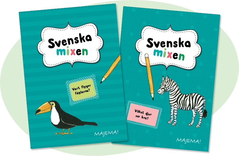 Svenska mixen zebra och tukan, åk 3