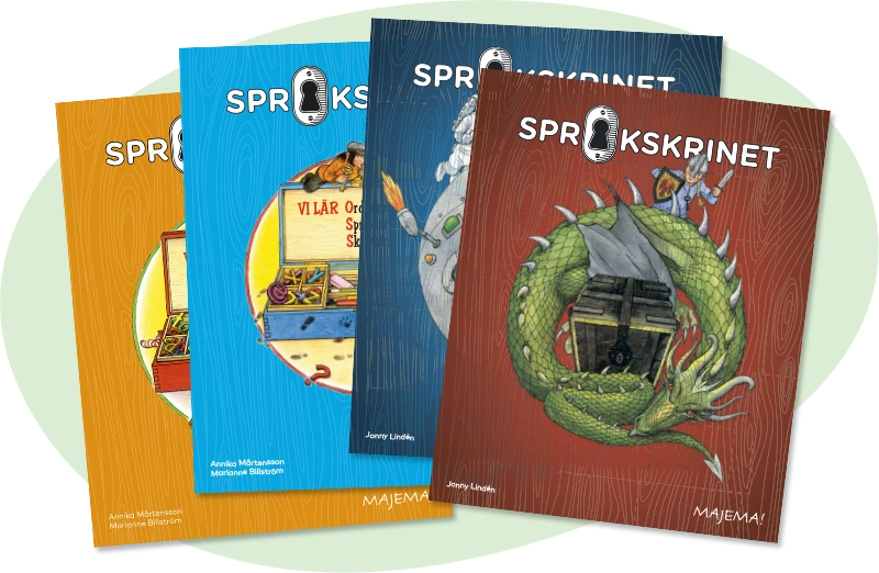 Språkskrinet har en tydlig struktur