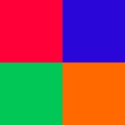 mixed colors