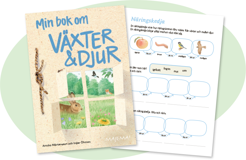 Min bok om växter och djur, åk 2–4