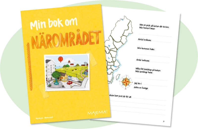Min bok om närområdet, åk 2–3