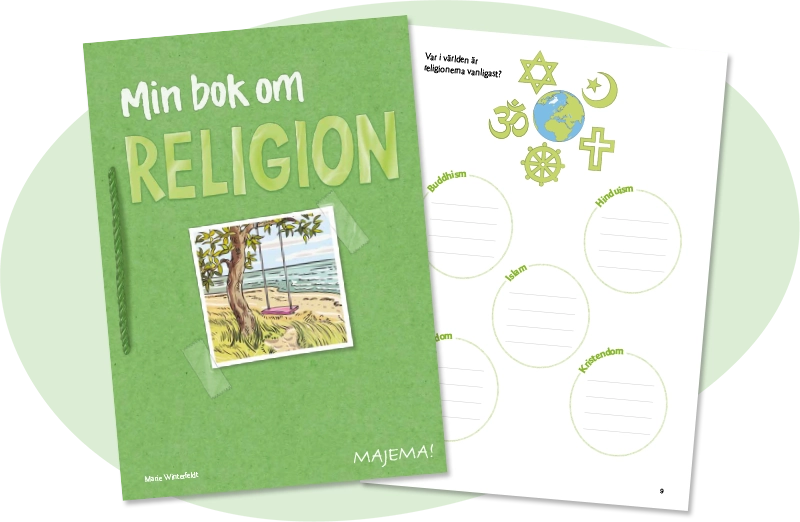 Min bok om religion, åk 3–5