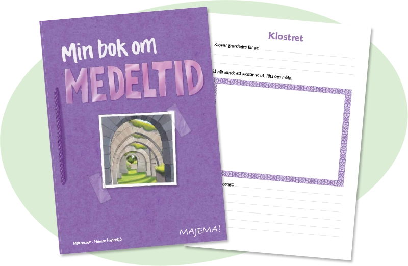 Min bok om medeltid, åk 4–5
