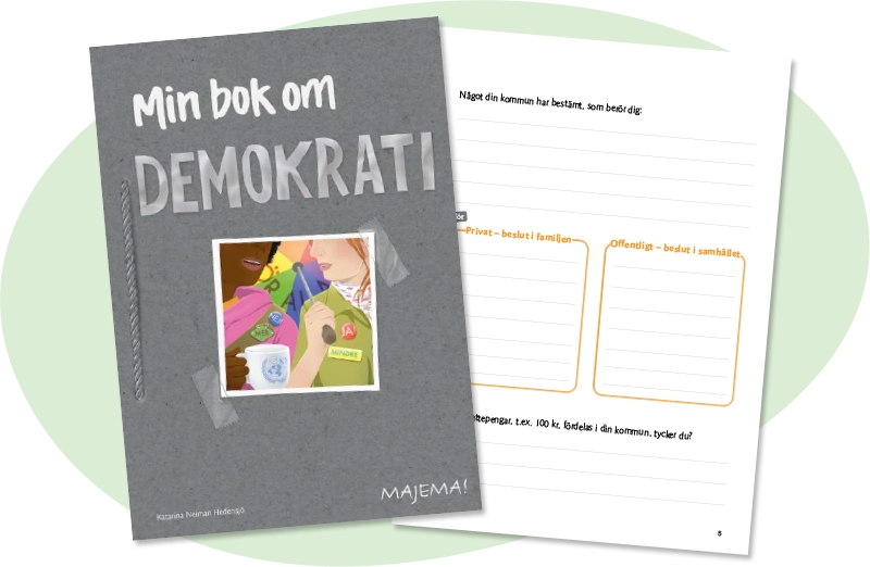Min bok om demokrati, åk 4–6