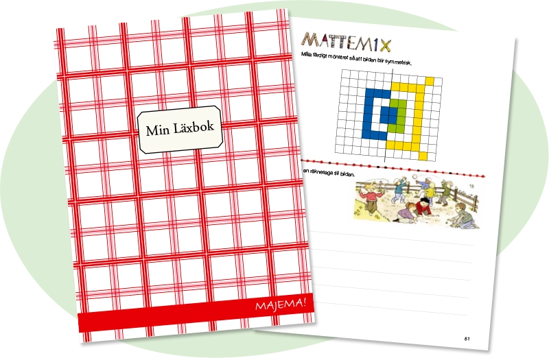 Min Läxbok röd, åk 1