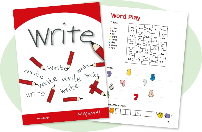 Write red, åk 3