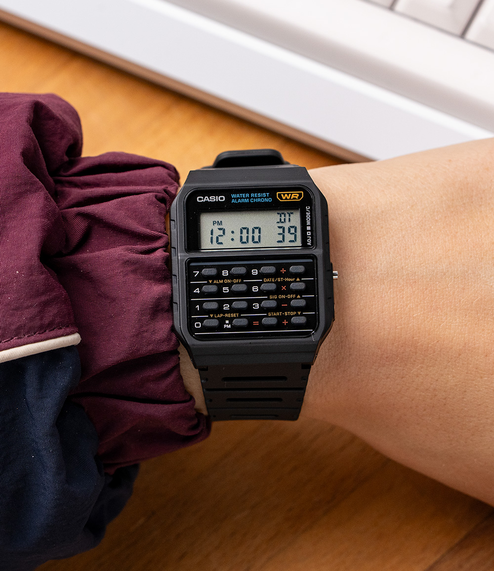 Casio Data Bank CA‑53 Series Calculator Digital Watch