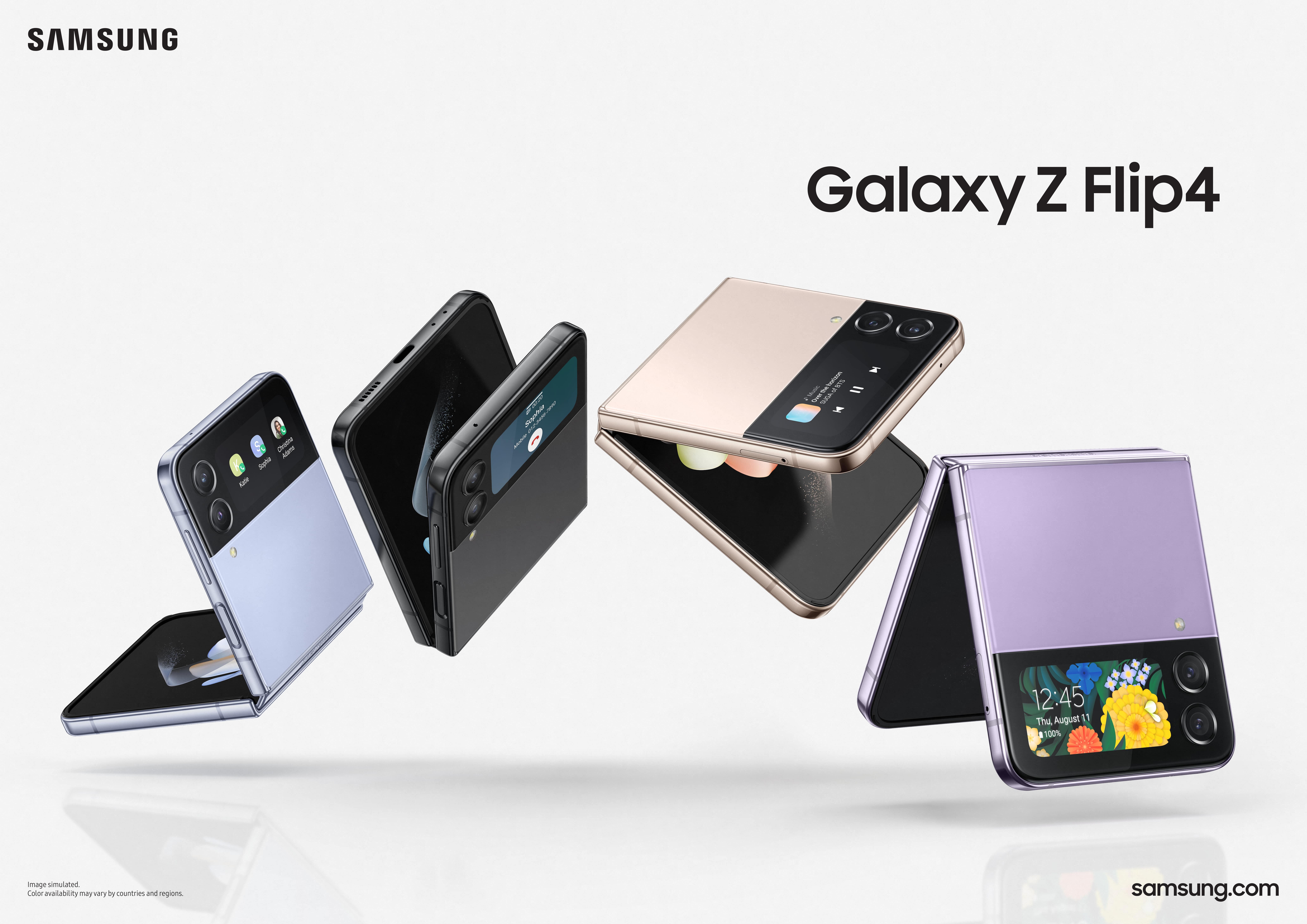 Samsung Galaxy Z Flip4 5G smartphone (8+512GB)
Samsung 三星 Galaxy Z Flip4 5G 智能手機 (8+512GB)