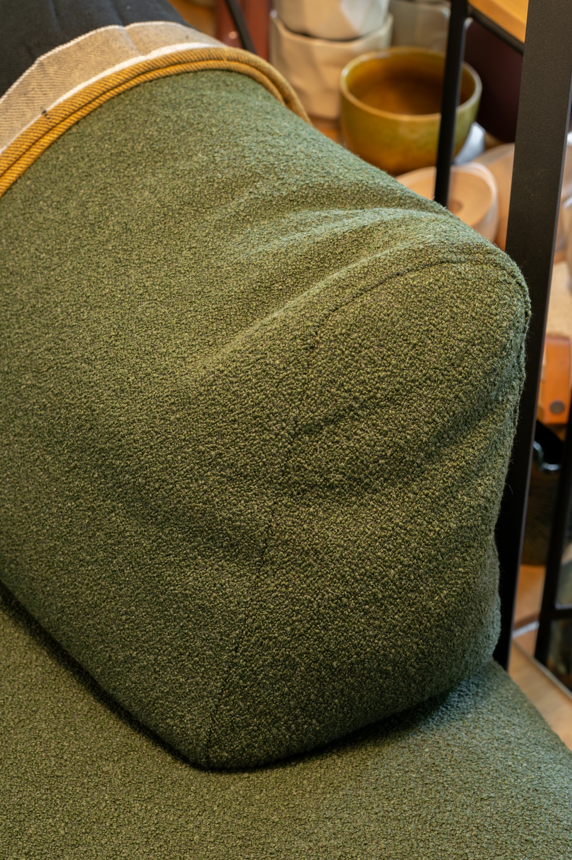 Maho 4 Seater Sofa with Tray - Forest Green Cuddle Col.16 - Floor Stock