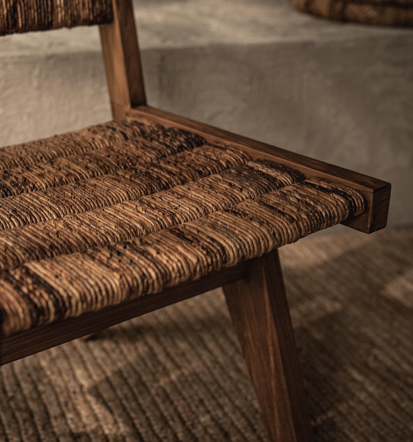 dBodhi Caterpillar Brawny Dining Chair - Teak - Set of 4 - Floor Stock