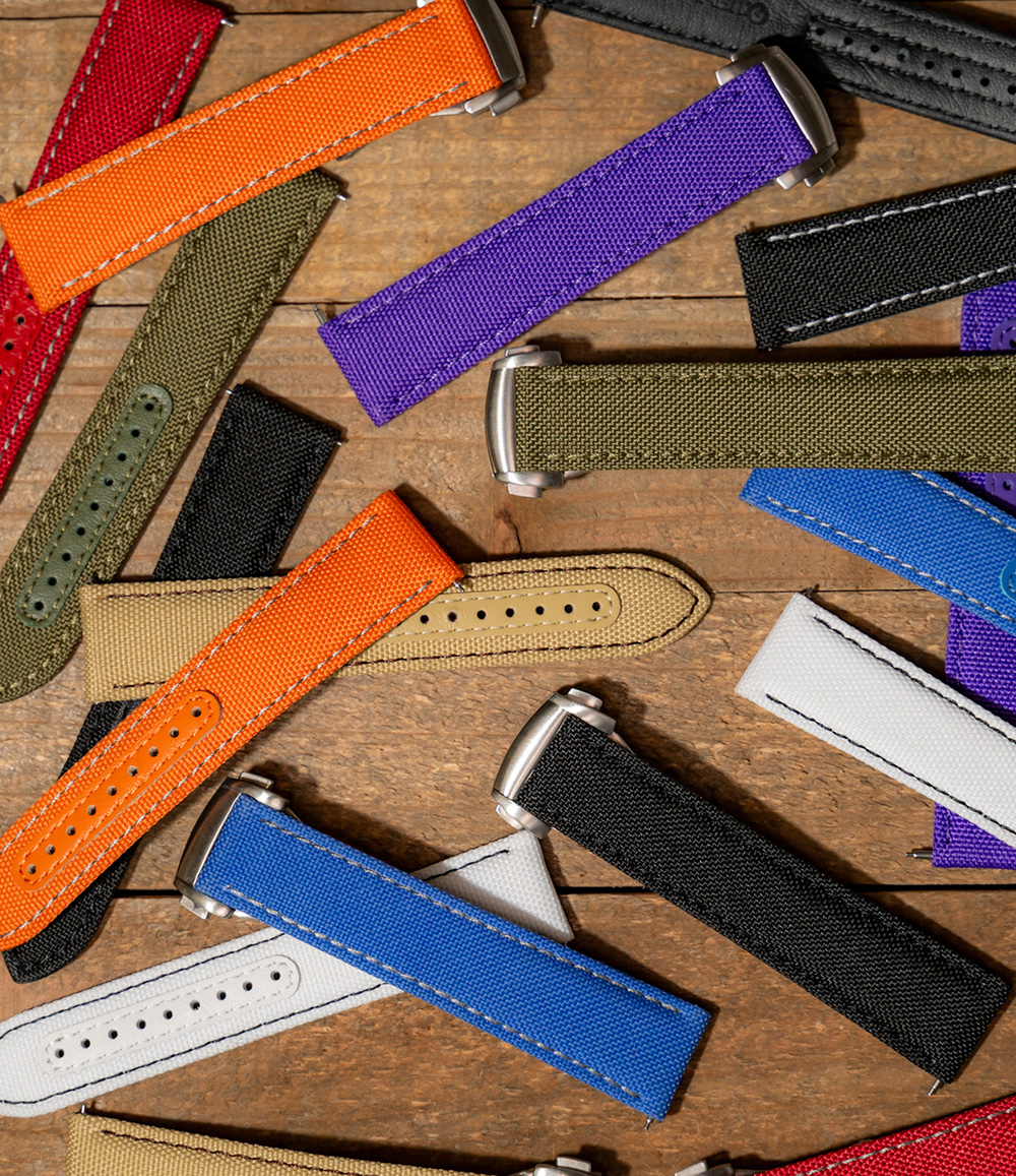 Deployant Sailcloth Quick Release Watch Straps