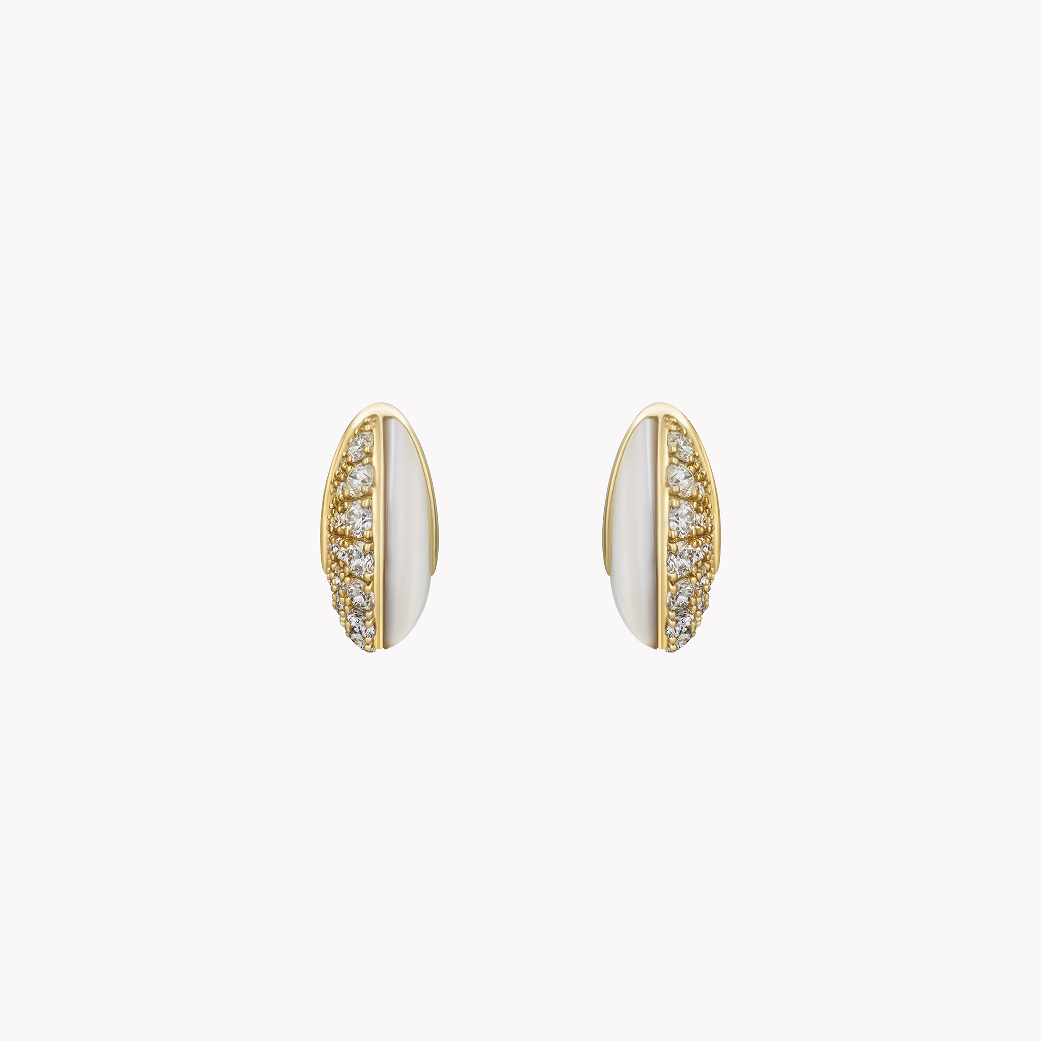 Fluid Diamonds and Stones Earrings