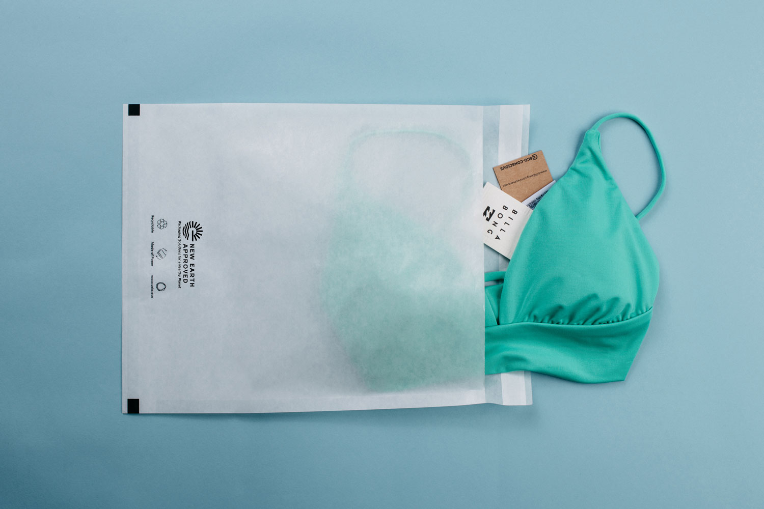 8 x 9.75 Vela™ Clear Paper Apparel Bag, S, White buy in stock in