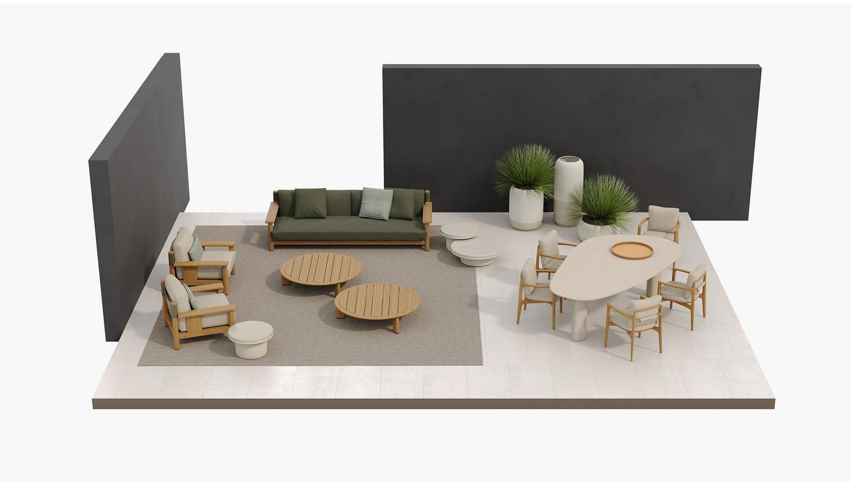 Ketch Coffee Table by Jean-Marie Massaud | Poliform