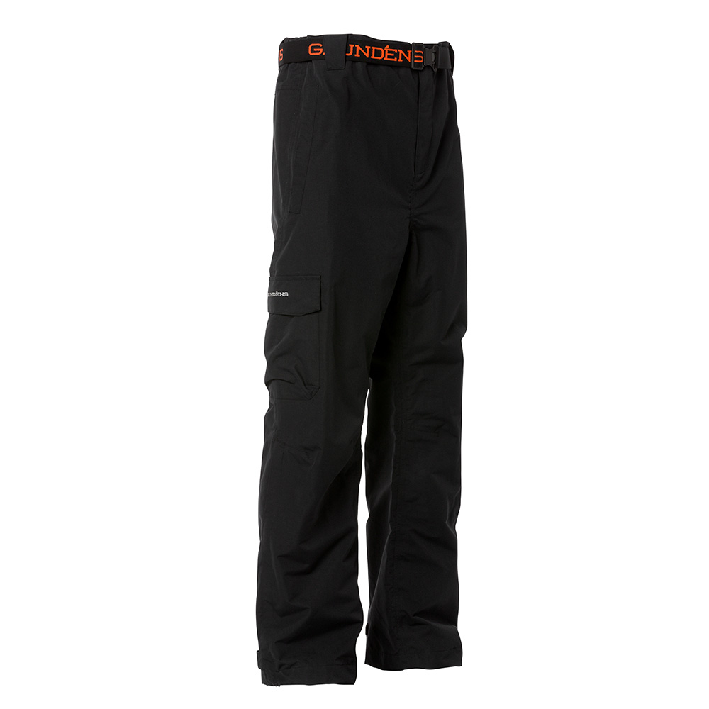 Buy the Grundens Black Nylon Weather Watch Fishing Rain Pants